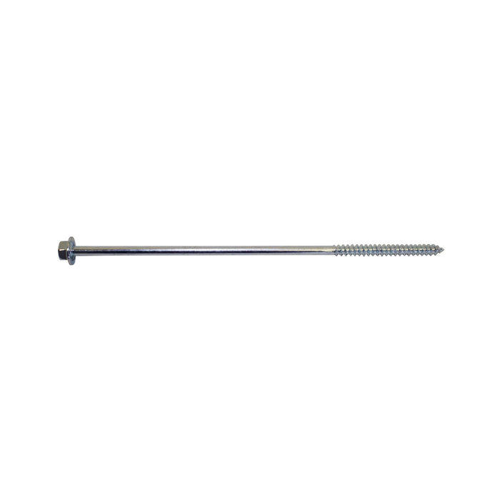 Log Home Screws 1/4" Thread x 8" Long Zinc with 5/16" Nut Drive - Shed Windows and More, Inc.