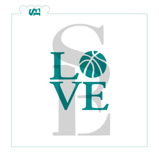 LOVE Sports Balls: Baseball, Basketball, Lacrosse, Football, Soccer, Volleyball Bundle Digital Design