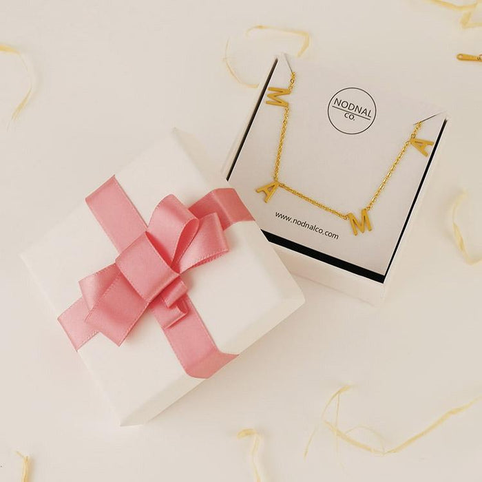 Nodnal Co MAMA Letter Necklace - Premium Baby Bedding & Essentials