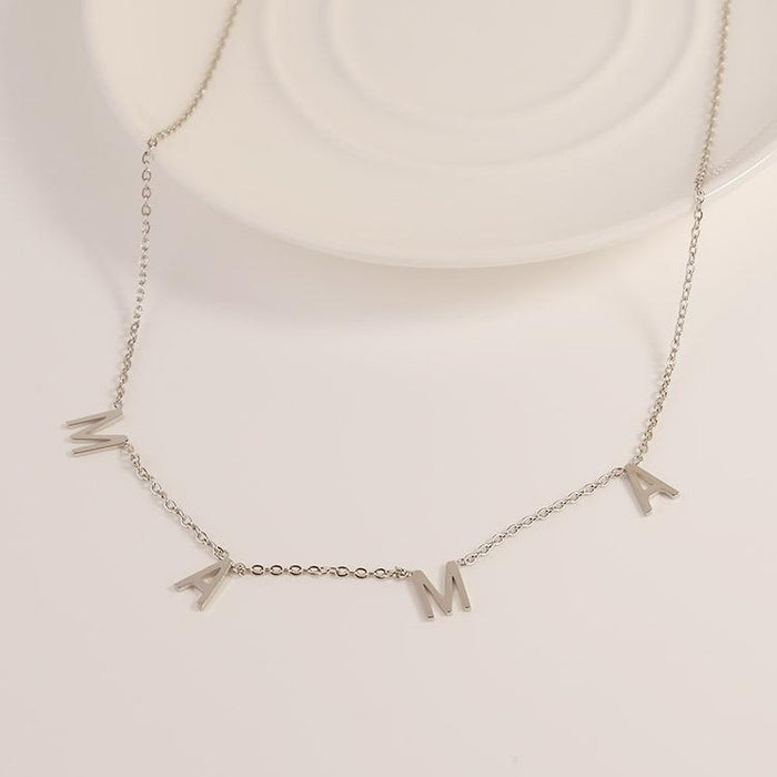 Nodnal Co MAMA Letter Necklace - Premium Baby Bedding & Essentials