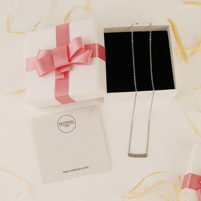 Nodnal Co Mama Script Necklace - Premium Baby Bedding & Essentials