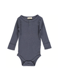 MarMar Body LS, Bodysuit - Blue