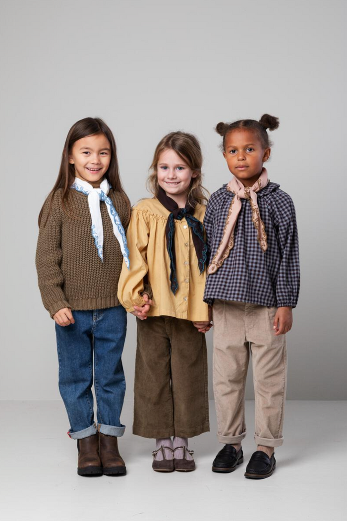 MarMar Tully Blouse Espresso Check