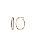 Anne Klein Gold-Tone Medium Gold-Tone Hoop Earrings