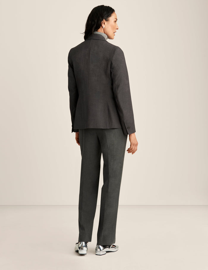 Anne Klein Melange Single Button Jacket