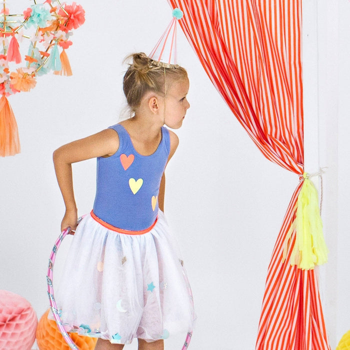 Meri Meri Party Stripe Pompom Party Hats - bubblegum market