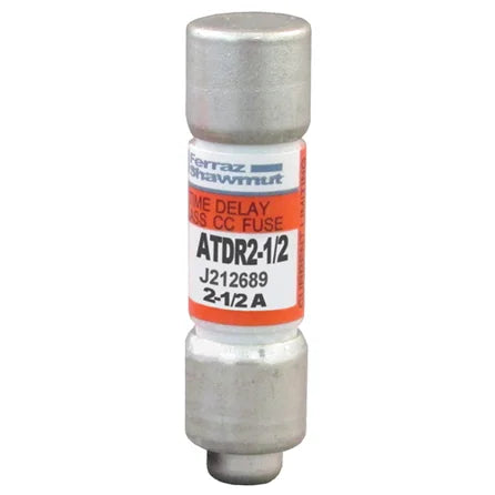 Mersen ATDR2-1/2 - Class CC Fuse - Time-Delay 2-1/2A 600VAC
