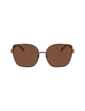 Anne Klein Mocha Metal Braided Sunglasses
