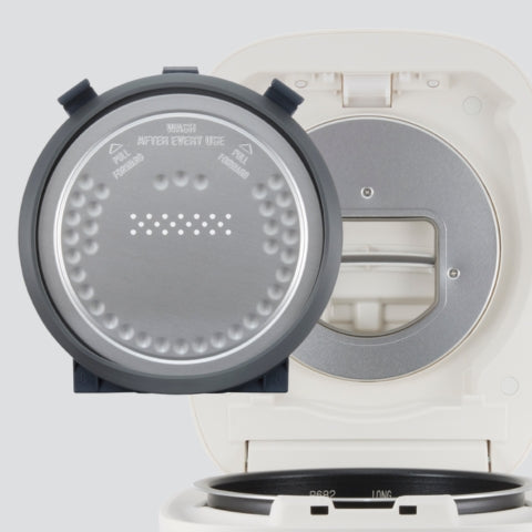 Easy-to-clean detachable and washable inner lid