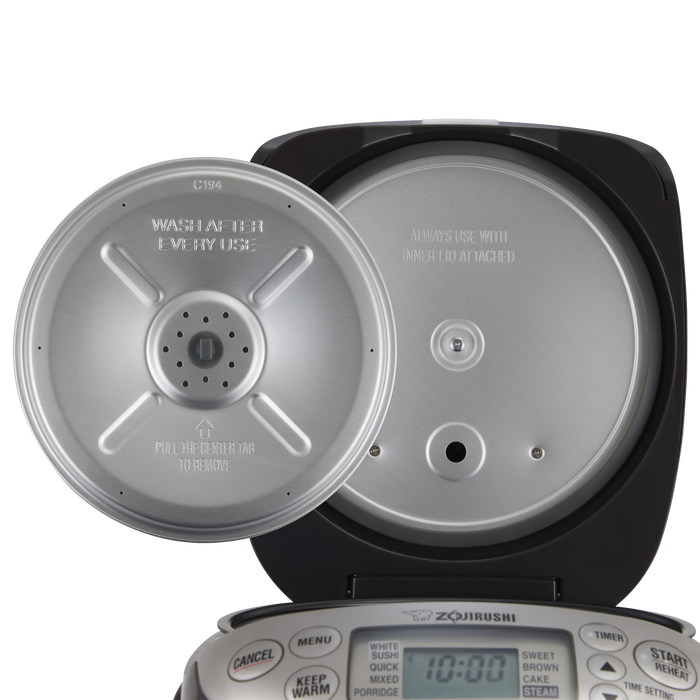 Convenient detachable inner lid for easy cleaning