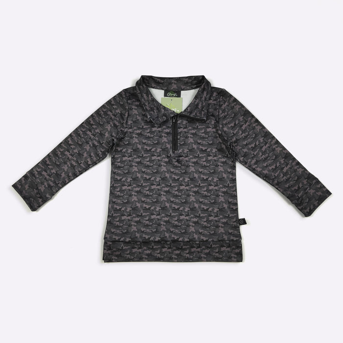 Midnight Camo Quarter Zip