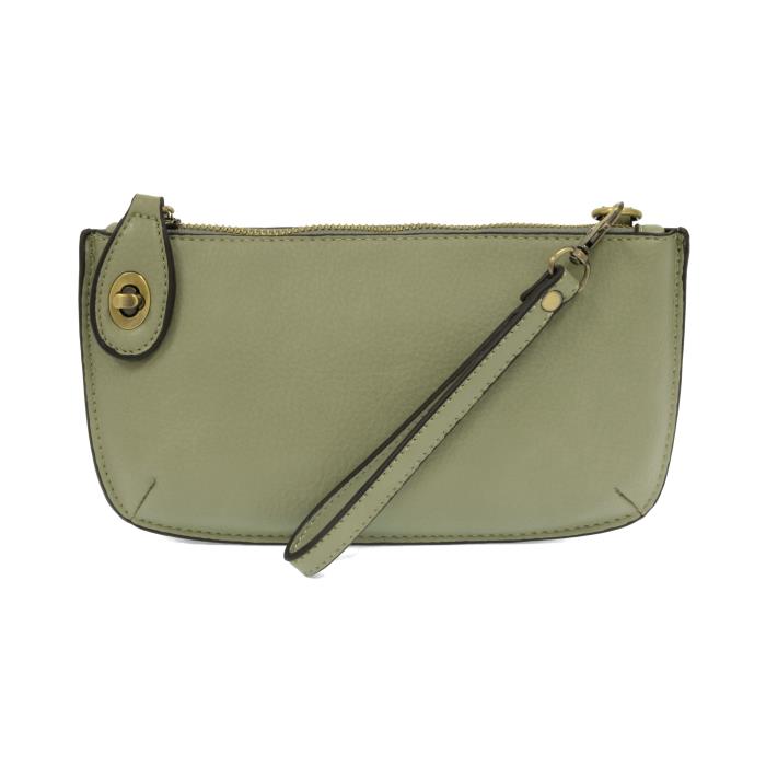 Mini Crossbody Wristlet Clutch Barely Mint