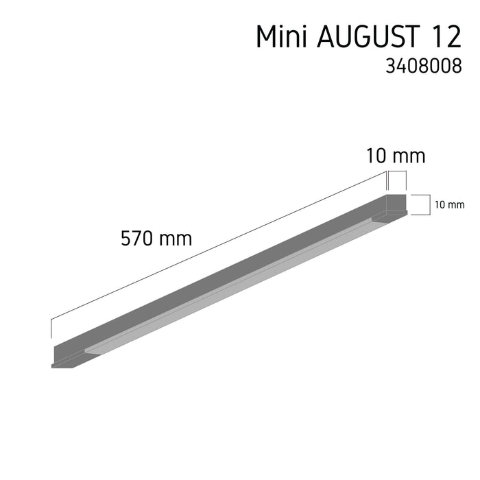 Mini Tracklight MT8 Mini AUGUST 12 4000K – mini LED track spotlight, view 3 | LAMP & LIGHT - Design forward Decorative lamp , Downlights, pendant lamp , striplights