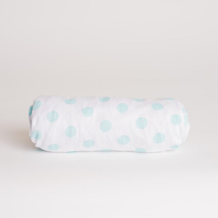 Nodnal Co Mint Polka Dot Bassinet Sheet - Premium Baby Bedding & Essentials