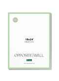 Mint Wood Frame, 18x24 in | 46x61 cm
