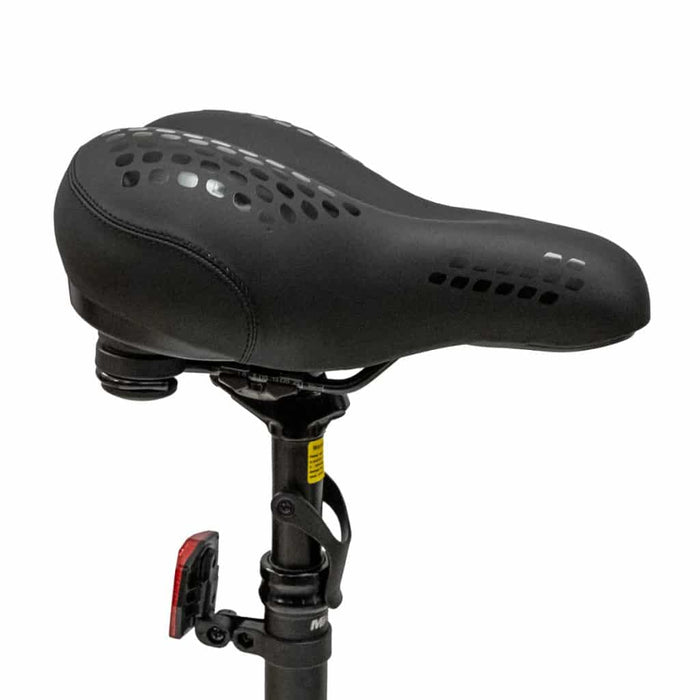 MiRider Mirider Upgraded Comfort Gel Saddle With Rear Light