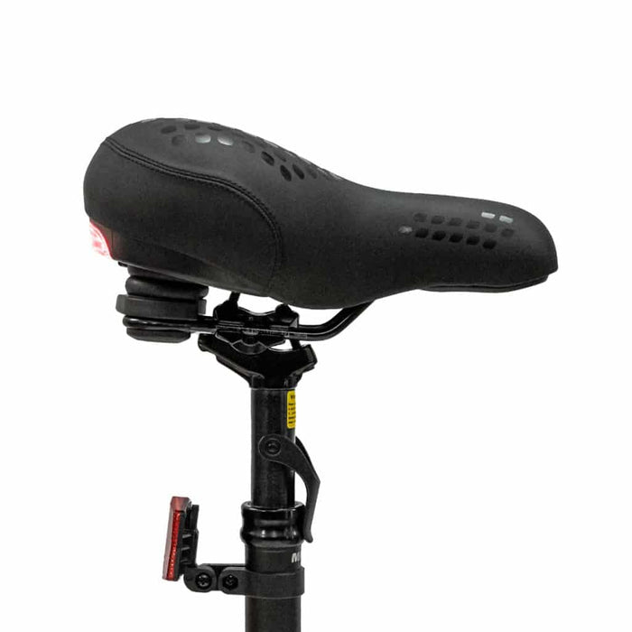 MiRider Mirider Upgraded Comfort Gel Saddle With Rear Light