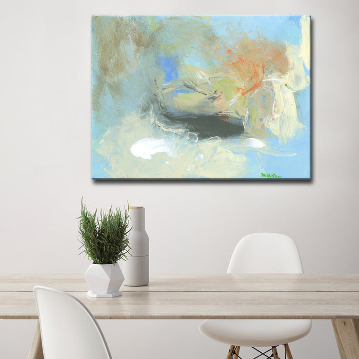 'Mists of Color' Wrapped Canvas Wall Art