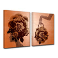 'Mod Swag No. 3' 2 Piece  Wall Art