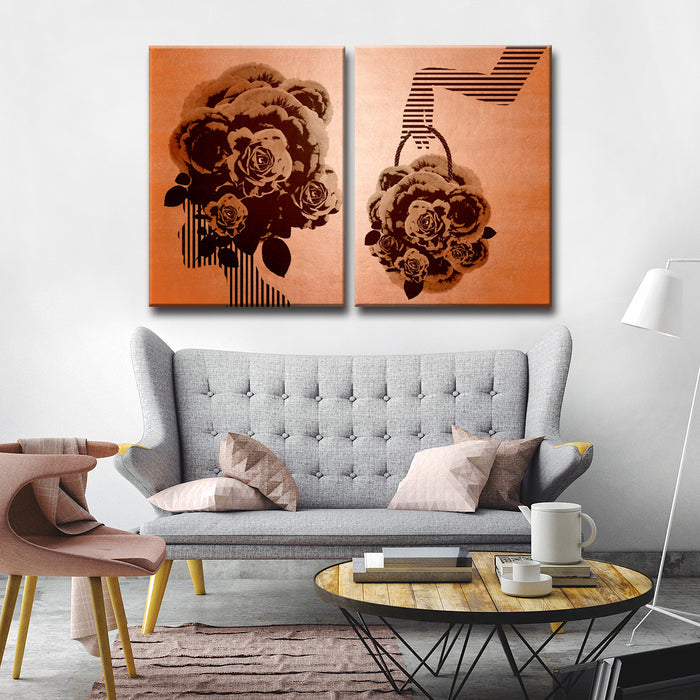 'Mod Swag No. 3' 2 Piece  Wall Art