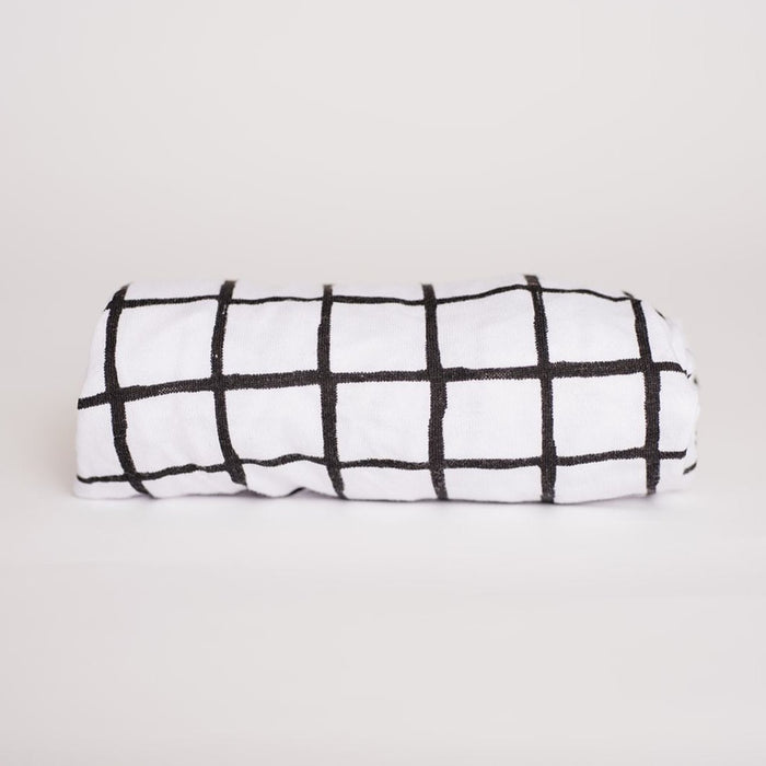 Nodnal Co Modern Grid Bassinet Sheet - Premium Baby Bedding & Essentials