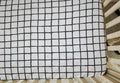 Nodnal Co Modern Grid Fitted Crib Sheet - Premium Baby Bedding & Essentials