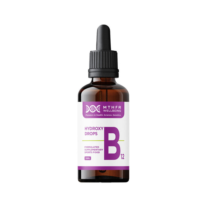 MTHFR Wellbeing 100mcg Hydroxy B12 Drops - 30ml - L'Organic
