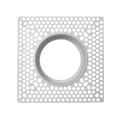 Round mud in plate for led trimless downlight