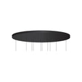 Multi-drop Plate Round - 10 Head - Black – lighting accessory | LAMP & LIGHT - Design forward Decorative lamp , Downlights, pendant lamp , striplights