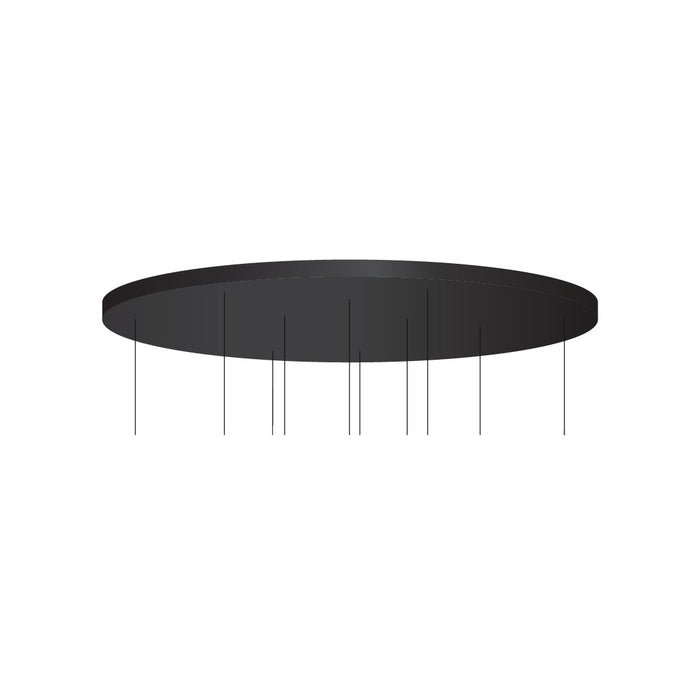 Multi-drop Plate Round - 10 Head - Black – lighting accessory | LAMP & LIGHT - Design forward Decorative lamp , Downlights, pendant lamp , striplights