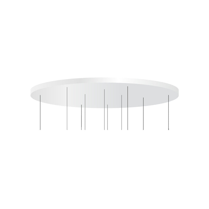 Multi-drop Plate Round - 10 Head - White – lighting accessory | LAMP & LIGHT - Design forward Decorative lamp , Downlights, pendant lamp , striplights