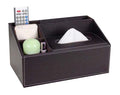 Multipurpose Storage Box/ Creative Tissue Box 5 Cells, Coffee