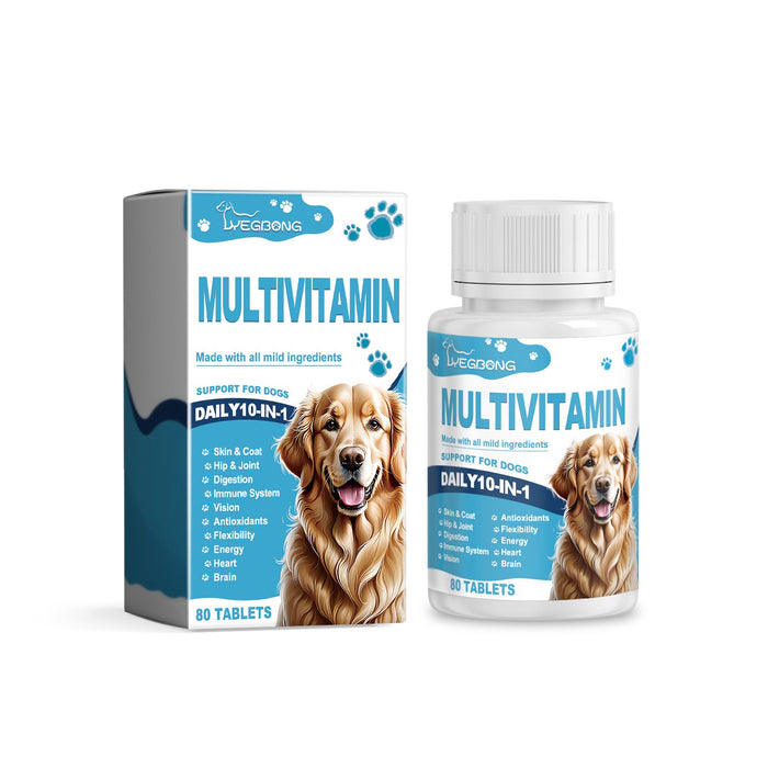 Multivitamin Nutritional Health Supplement Tablets for Dogs