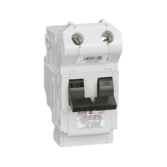 NA2P100 | Federal Pioneer 100A 2 Pole Breaker Stab-Lok