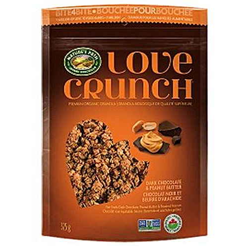 NATURE'S PATH Love Crunch Granola Dark Chocolate & Peanut Butter 325g - L'Organic