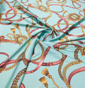 New Baroque design silky print