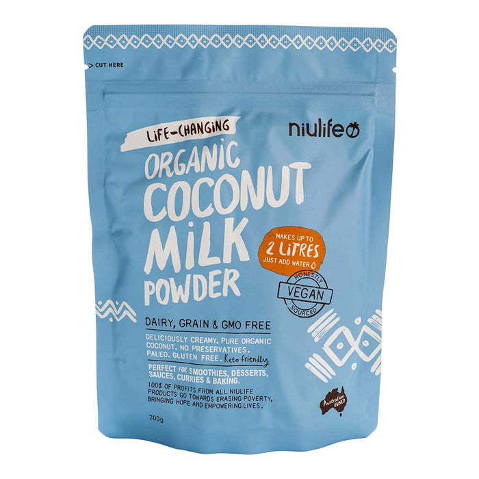 Niulife Coconut Milk Powder - 200g - L'Organic