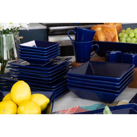 Nova Square Banquet 45-Piece Dinnerware Set - EK CHIC HOME