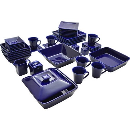 Nova Square Banquet 45-Piece Dinnerware Set - EK CHIC HOME