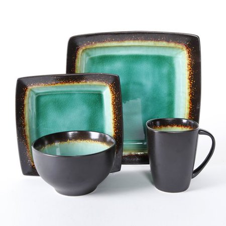 Ocean Oasis 16-Piece Dinnerware Set - EK CHIC HOME