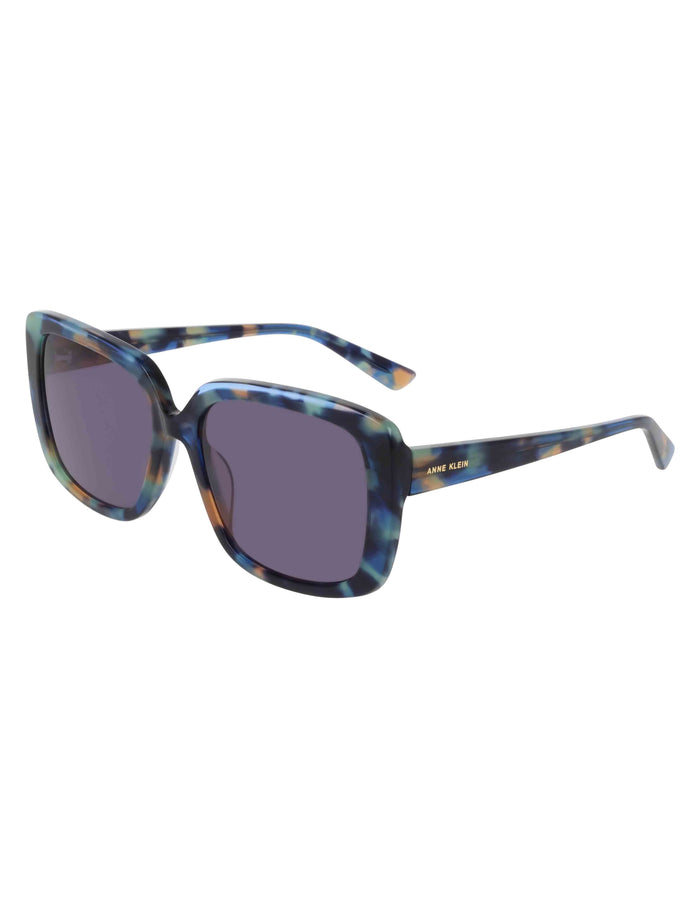 Anne Klein Oversized Square Tortoise Sunglasses