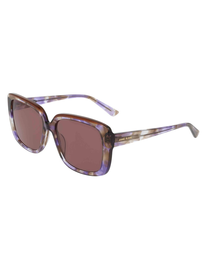 Anne Klein Oversized Square Tortoise Sunglasses