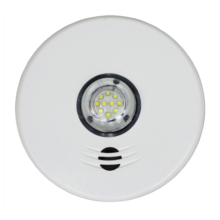 P4010ACLEDSCOCA | Kidde 3-in-1 LED Strobe and 10-Year Talking Smoke & CO Alarm