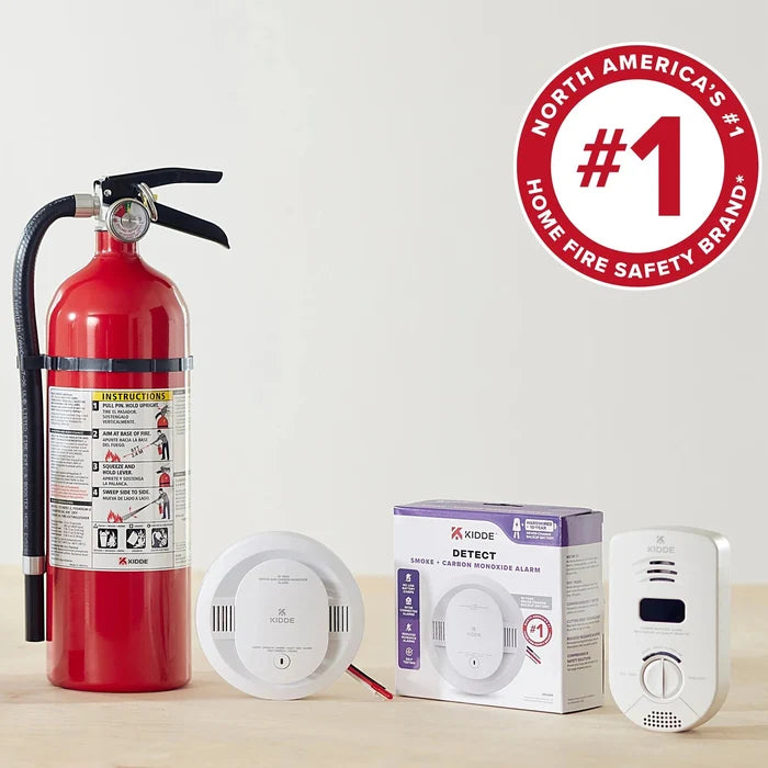 P4010ACLEDSCOCA | Kidde 3-in-1 LED Strobe and 10-Year Talking Smoke & CO Alarm