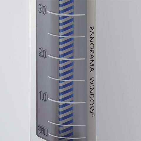 Easy-to-read Panorama Window�� water level gauge