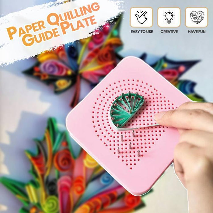 Paper Quilling Guide Plate