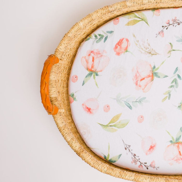 Nodnal Co Peony Changing Pad Cover - Premium Baby Bedding & Essentials