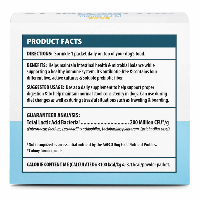 Pet's Choice Gut Instincts Probiotic Powder Packets for Dogs
