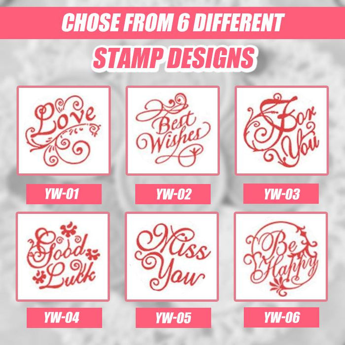 Pick-A-Card Macaron Custom Wax Seal Stamps