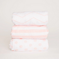 Nodnal Co Pink Changing Pad Cover Set - Premium Baby Bedding & Essentials